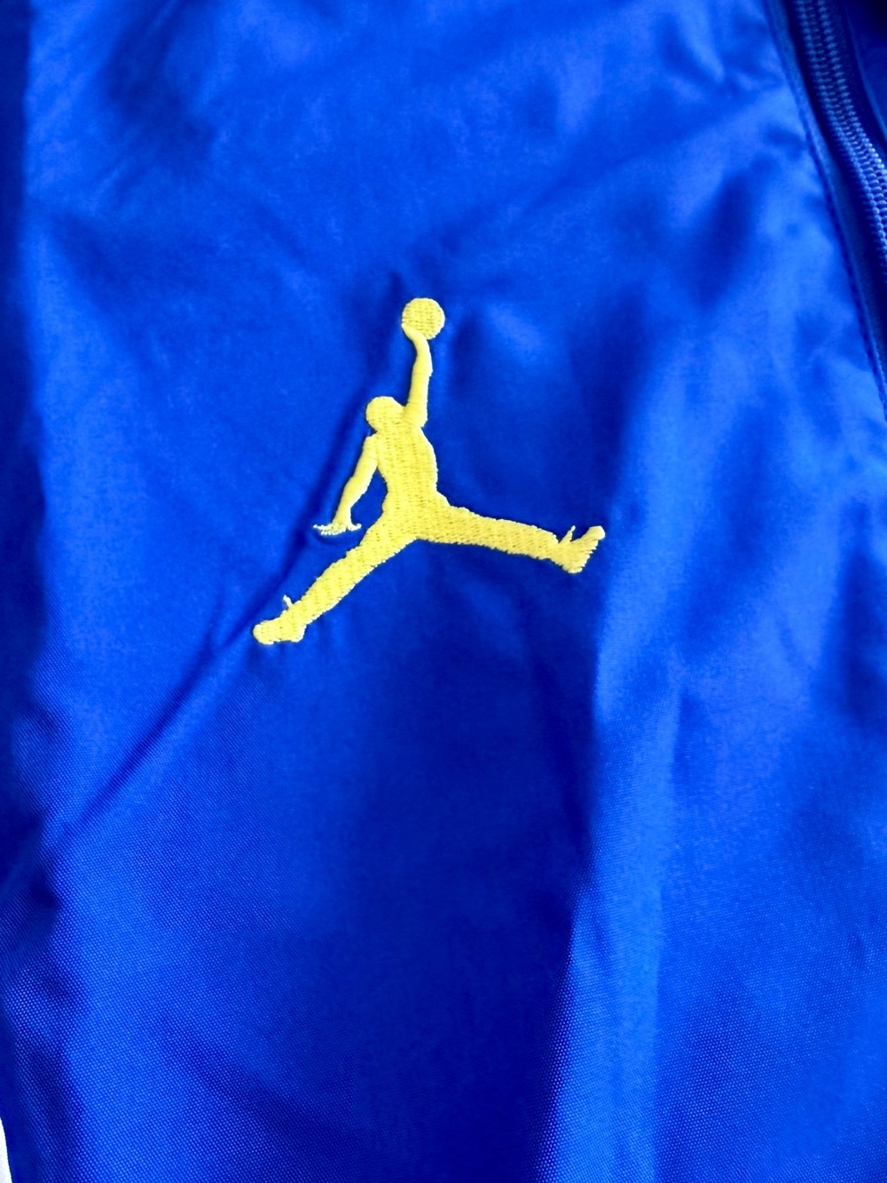 Jordan Brasil Blue and Yellow Track Jacket - Picture 2 of 3